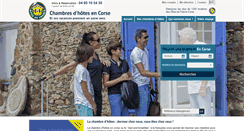 Desktop Screenshot of chambres-d-hotes-en-corse.com